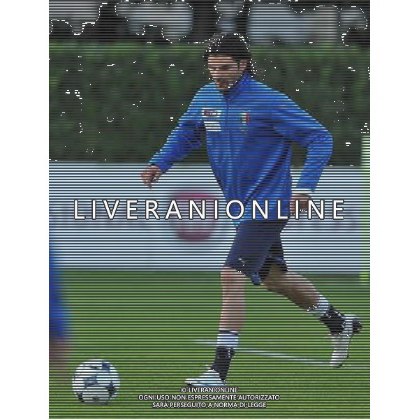 Raduno Nazionale Italiana - Allenamento Coverciano - 17.11.2008 Nella Foto: vincenzo IAQUINTA /Ph.Vitez-Ag. Aldo Liverani