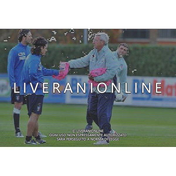 Raduno Nazionale Italiana - Allenamento Coverciano - 17.11.2008 Nella Foto: marcello LIPPI - mauro german CAMORANESI /Ph.Vitez-Ag. Aldo Liverani