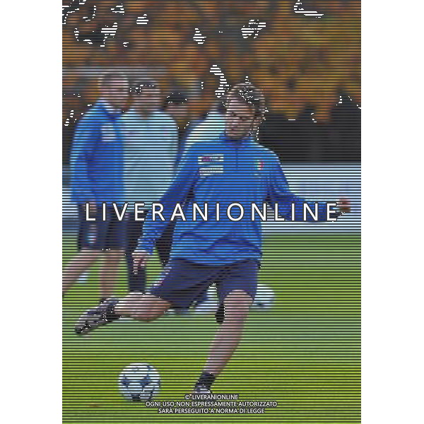 Raduno Nazionale Italiana - Allenamento Coverciano - 17.11.2008 Nella Foto: alberto GILARDINO /Ph.Vitez-Ag. Aldo Liverani