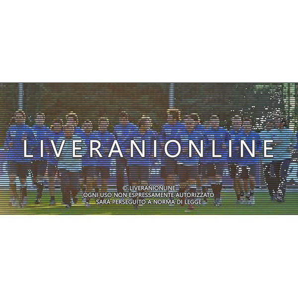 Raduno Nazionale Italiana - Allenamento Coverciano - 17.11.2008 Nella Foto: corsa di GRUPPO /Ph.Vitez-Ag. Aldo Liverani