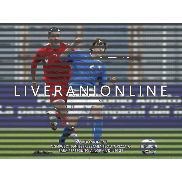 Como 19-11-2008 italia-svizzera U20 0:0 nella foto alessandro ciarrocchi e matteo darmian ph marco luzzani/ag aldo liverani s.a.s.