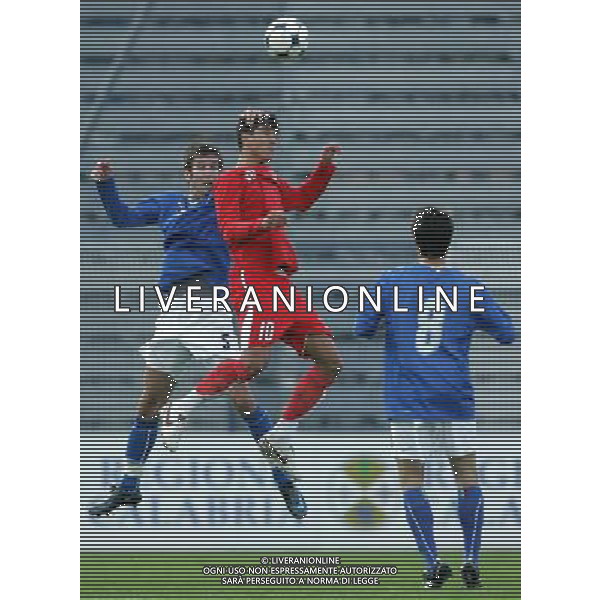 Como 19-11-2008 italia-svizzera U20 0:0 nella foto massimiliano tagliani, simone grippo e marco augusto romizi ph marco luzzani/ag aldo liverani s.a.s.