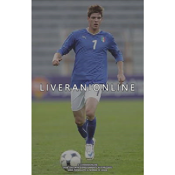 Como 19-11-2008 italia-svizzera U20 0:0 nella foto davide santon ph marco luzzani/ag aldo liverani s.a.s.