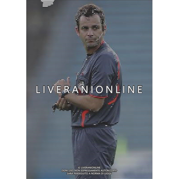 Como 19-11-2008 italia-svizzera U20 0:0 nella foto arbitro rene\' eisner ph marco luzzani/ag aldo liverani s.a.s.