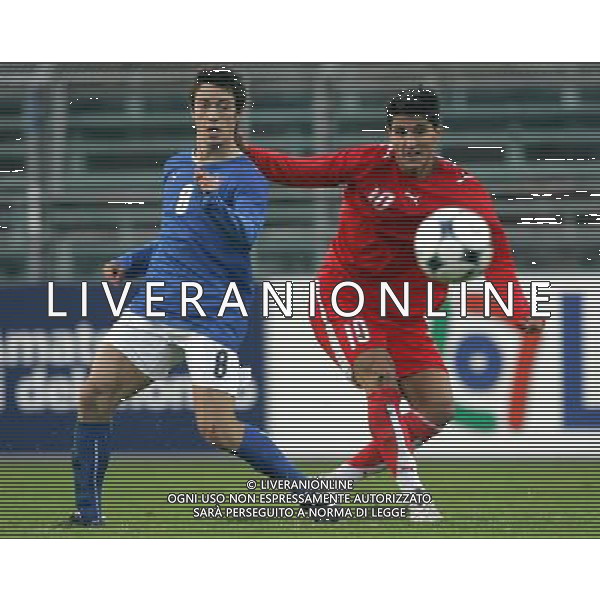 Como 19-11-2008 italia-svizzera U20 0:0 nella foto simone grippo e marco augusto romizzi ph marco luzzani/ag aldo liverani s.a.s.