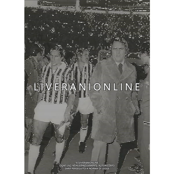 ARCHIVIO Giuseppe Furino (Palermo, 5 luglio 1946)  un ex calciatore italiano, di ruolo centrocampista.Nella societˆ bianconera sarˆ destinato a diventare titolare inamovibile per oltre un decennio, conquistando 8 scudetti (1971-72, 1972-73, 1974-75, 1976-77, 1977-78, 1980-81, 1981-82, 1983-84), 2 Coppe Italia (1978-79, 1982-83), 1 Coppa UEFA (1976-77) e una Coppa delle Coppe (1983-84). NELLA FOTO:Giuseppe Furino e romeo benetti PH.ARCHIVIO AGENZIA ALDO LIVERANI SAS
