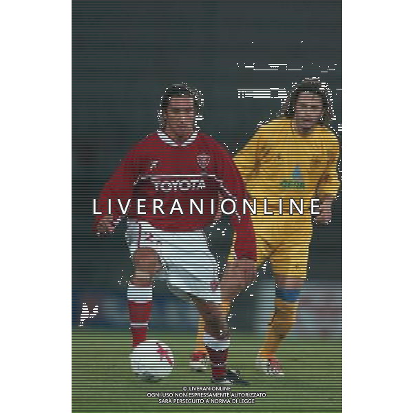 PERUGIA 06/11/2003 2° TURNO COPPA UEFA 2003-2004 GARAANDATA PERUGIA - ARIS SALONICCO NELLA FOTO:MASSIMILIANO FUSANI IN AZIONE* FOTO 1905/ROBERTO SETTONCE/ALDO LIVERANI S.A.S.