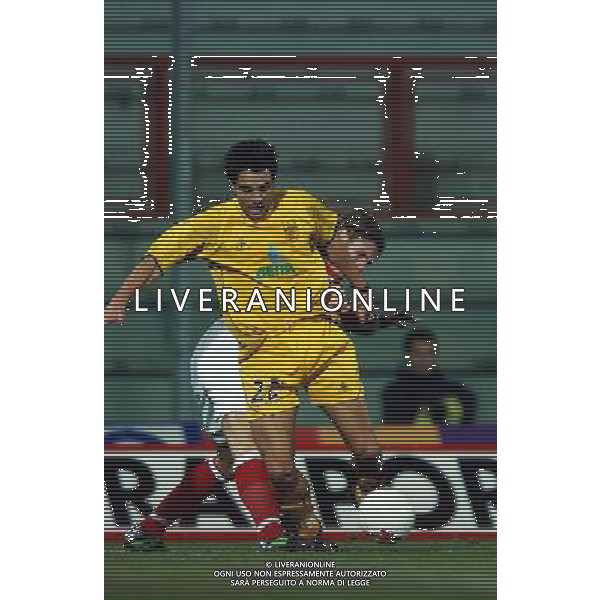 PERUGIA 06/11/2003 2° TURNO COPPA UEFA 2003-2004 GARAANDATA PERUGIA - ARIS SALONICCO NELLA FOTO:LAZANAS IN AZIONE* FOTO 1905/ROBERTO SETTONCE/ALDO LIVERANI S.A.S.