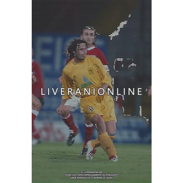PERUGIA 06/11/2003 2° TURNO COPPA UEFA 2003-2004 GARAANDATA PERUGIA - ARIS SALONICCO NELLA FOTO:PASALLIS* FOTO 1905/ROBERTO SETTONCE/ALDO LIVERANI S.A.S.