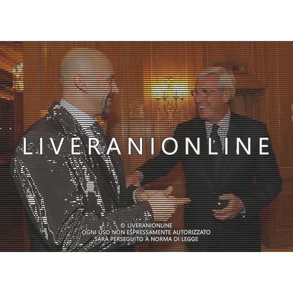 Milano 24-11-2008 Hotel Westin Palace - Milano Cerimonia del quarantennale della fondazione dell\' Associazione Italiana Calciatori A.I.C. nella foto gianluca vialli e marcello lippi ph marco luzzani/ag aldo liverani s.a.s.