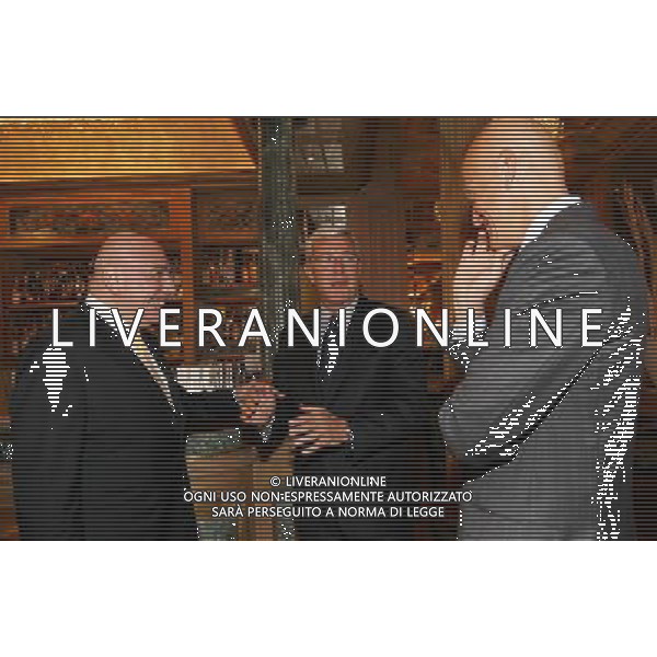 Milano 24-11-2008 Hotel Westin Palace - Milano Cerimonia del quarantennale della fondazione dell\' Associazione Italiana Calciatori A.I.C. nella foto marcello lippi, adriano galliani e pierluigi collina ph marco luzzani/ag aldo liverani s.a.s.