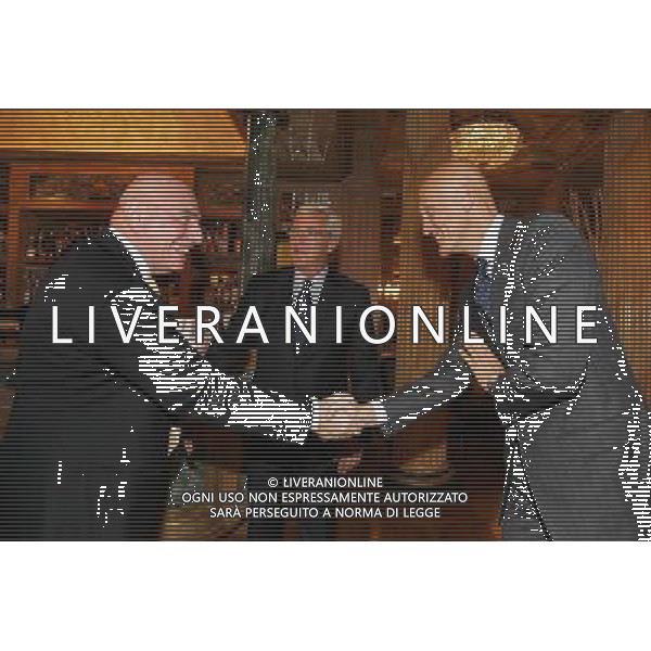 Milano 24-11-2008 Hotel Westin Palace - Milano Cerimonia del quarantennale della fondazione dell\' Associazione Italiana Calciatori A.I.C. nella foto marcello lippi, adriano galliani e pierluigi collina ph marco luzzani/ag aldo liverani s.a.s.