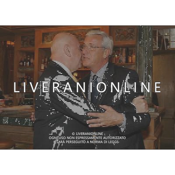 Milano 24-11-2008 Hotel Westin Palace - Milano Cerimonia del quarantennale della fondazione dell\' Associazione Italiana Calciatori A.I.C. nella foto marcello lippi e adriano galliani ph marco luzzani/ag aldo liverani s.a.s.