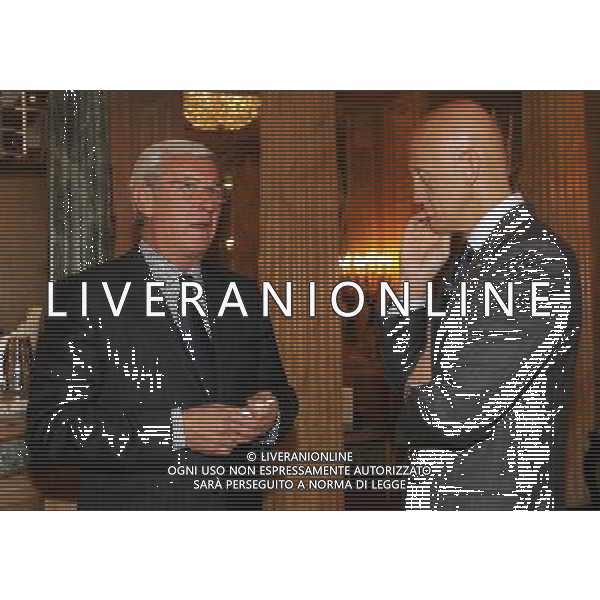 Milano 24-11-2008 Hotel Westin Palace - Milano Cerimonia del quarantennale della fondazione dell\' Associazione Italiana Calciatori A.I.C. nella foto marcello lippi e pierluigi collina ph marco luzzani/ag aldo liverani s.a.s.