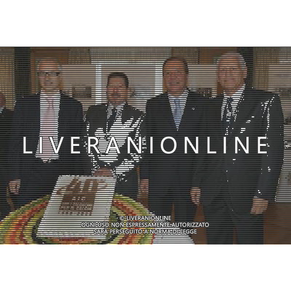 Milano 24-11-2008 Hotel Westin Palace - Milano Cerimonia del quaranennale della fondazione dell\' Associazione Italiana Calciatori A.I.C. nella foto i 4 segretari dell\' aic grazioli, moioli, pasqualin e mupo ph marco luzzani/ag aldo liverani s.a.s.