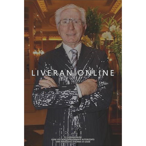 Milano 24-11-2008 Hotel Westin Palace - Milano Cerimonia del quaranennale della fondazione dell\' Associazione Italiana Calciatori A.I.C. nella foto azeglio vicini ph marco luzzani/ag aldo liverani s.a.s.