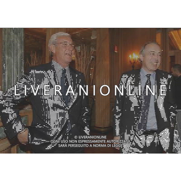 Milano 24-11-2008 Hotel Westin Palace - Milano Cerimonia del quaranennale della fondazione dell\' Associazione Italiana Calciatori A.I.C. nella foto marcello lippi e giancarlo abete ph marco luzzani/ag aldo liverani s.a.s.