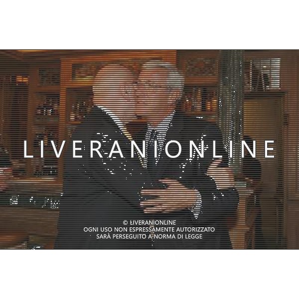 Milano 24-11-2008 Hotel Westin Palace - Milano Cerimonia del quaranennale della fondazione dell\' Associazione Italiana Calciatori A.I.C. nella foto marcello lippi e adriano galliani ph marco luzzani/ag aldo liverani s.a.s.