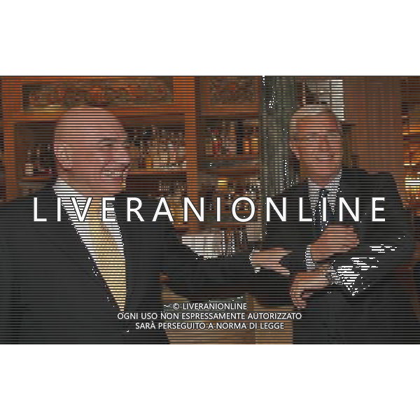 Milano 24-11-2008 Hotel Westin Palace - Milano Cerimonia del quaranennale della fondazione dell\' Associazione Italiana Calciatori A.I.C. nella foto marcello lippi e adriano galliani ph marco luzzani/ag aldo liverani s.a.s.