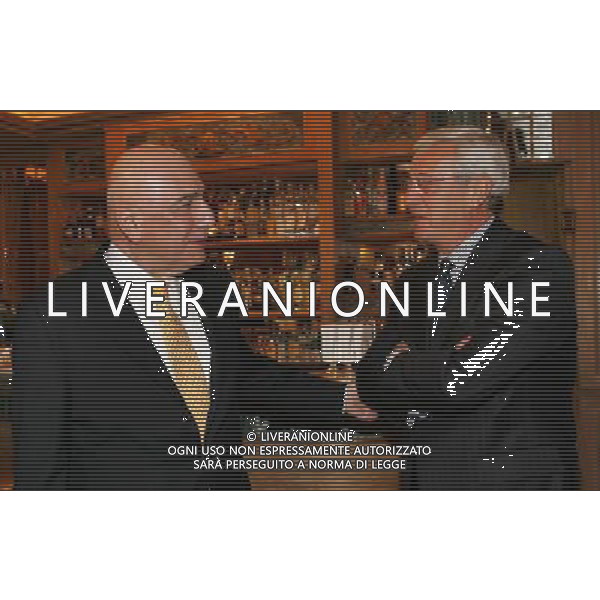 Milano 24-11-2008 Hotel Westin Palace - Milano Cerimonia del quaranennale della fondazione dell\' Associazione Italiana Calciatori A.I.C. nella foto marcello lippi e adriano galliani ph marco luzzani/ag aldo liverani s.a.s.