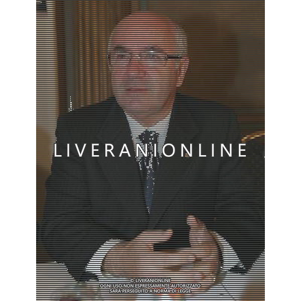 Milano 24-11-2008 Hotel Westin Palace - Milano Cerimonia del quaranennale della fondazione dell\' Associazione Italiana Calciatori A.I.C. nella foto carlo tavecchio ph marco luzzani/ag aldo liverani s.a.s.
