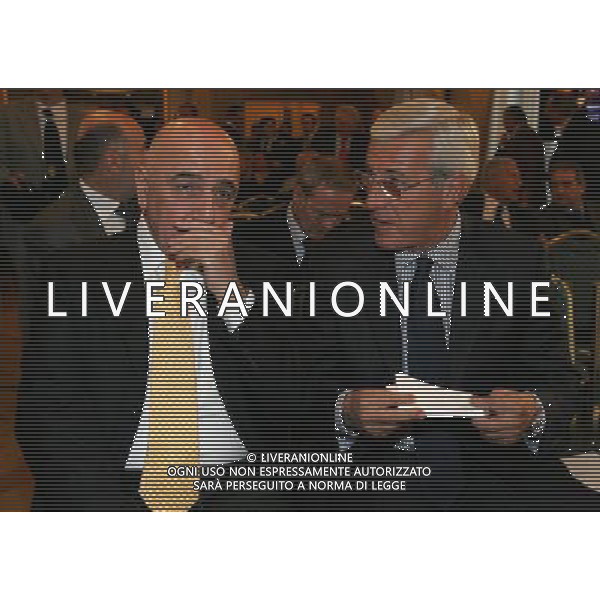 Milano 24-11-2008 Hotel Westin Palace - Milano Cerimonia del quaranennale della fondazione dell\' Associazione Italiana Calciatori A.I.C. nella foto adriano galliani e marcello lippi ph marco luzzani/ag aldo liverani s.a.s.