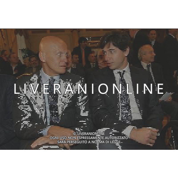 Milano 24-11-2008 Hotel Westin Palace - Milano Cerimonia del quaranennale della fondazione dell\' Associazione Italiana Calciatori A.I.C. nella foto demetrio albertini e pierluigi collina ph marco luzzani/ag aldo liverani s.a.s.