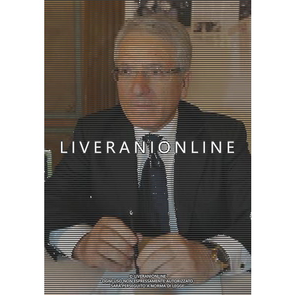 Milano 24-11-2008 Hotel Westin Palace - Milano Cerimonia del quaranennale della fondazione dell\' Associazione Italiana Calciatori A.I.C. nella foto antonio matarrese ph marco luzzani/ag aldo liverani s.a.s.