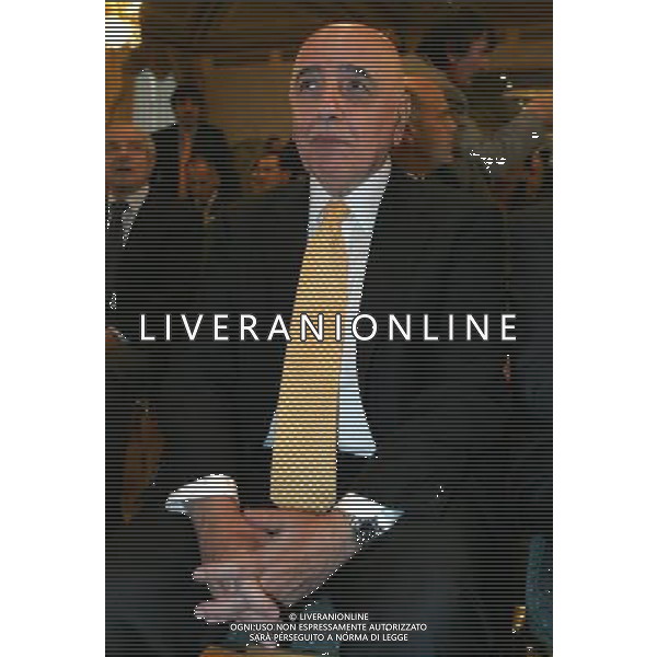 Milano 24-11-2008 Hotel Westin Palace - Milano Cerimonia del quaranennale della fondazione dell\' Associazione Italiana Calciatori A.I.C. nella foto adriano galliani ph marco luzzani/ag aldo liverani s.a.s.