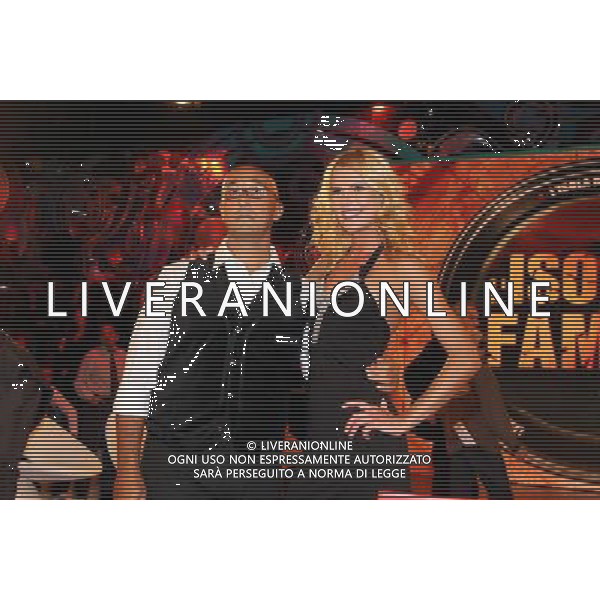PUNTATA FINALE DELLA TRASMISSIONE TV: \' L\'ISOLA DEI FAMOSI 6\' NELLA FOTO: PEPPE QUINTALE - VERIDIANA MALLMANN © ANTONIO SORANO - AG. ALDO LIVERANI SAS