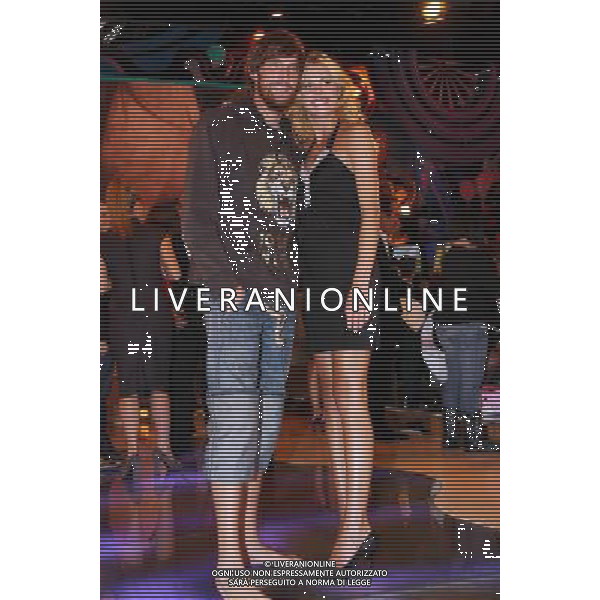PUNTATA FINALE DELLA TRASMISSIONE TV: \' L\'ISOLA DEI FAMOSI 6\' NELLA FOTO: LEONARDO TUMIOTTO - VERIDIANA MALLMANN © ANTONIO SORANO - AG. ALDO LIVERANI SAS