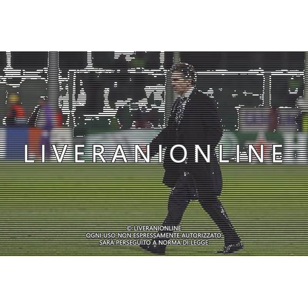 FIORENTINA - OLYMPIQUE LIONE FIRENZE, 25 NOVEMBRE 2OO8 CHAMPIONS LEAGUE GIRONE ELIMINATORIO 2008/2009 NELLA FOTO: CLAUDE PUEL ALLENATORE DELL\'OLYMPIC LIONE FOTO AG. A. LIVERANI SAS