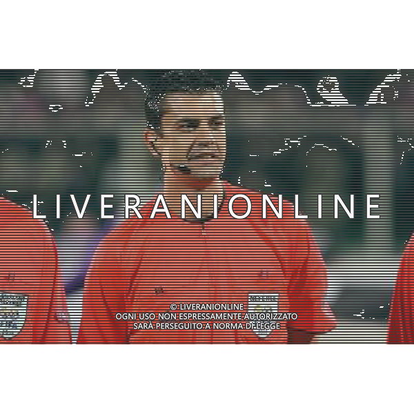 FIORENTINA - OLYMPIQUE LIONE FIRENZE, 25 NOVEMBRE 2OO8 CHAMPIONS LEAGUE GIRONE ELIMINATORIO 2008/2009 NELLA FOTO: L\'ARBITRO VIKTOR KASSAI FOTO AG. A. LIVERANI SAS
