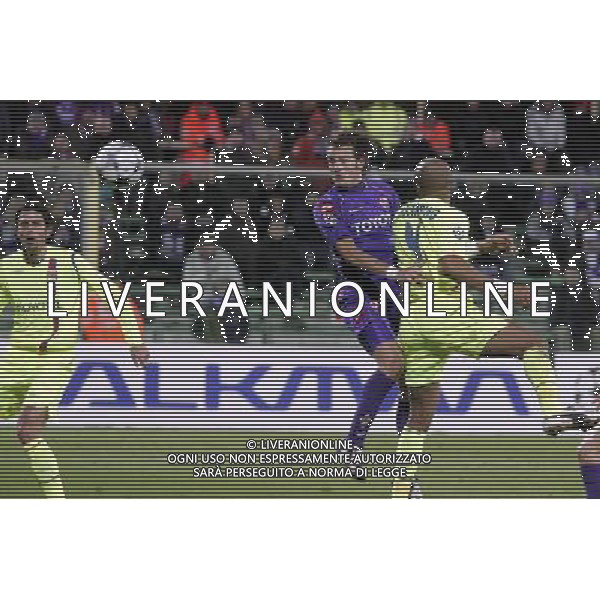 FIORENTINA - OLYMPIQUE LIONE FIRENZE, 25 NOVEMBRE 2OO8 CHAMPIONS LEAGUE GIRONE ELIMINATORIO 2008/2009 NELLA FOTO: OCCASIONE DI ALBERTO GILARDINO FOTO AG. A. LIVERANI SAS
