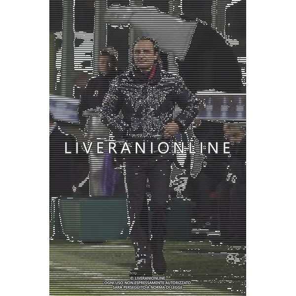 FIRENZE, 25 NOVEMBRE 2OO8 CHAMPIONS LEAGUE GIRONE ELIMINATORIO 2008 2009 FIORENTINA OLYMPIQUE LIONE NELLA FOTO: CESARE PRANDELLI ALLENATORE DELLA FIORENTINA FOTO AG. A. LIVERANI SAS