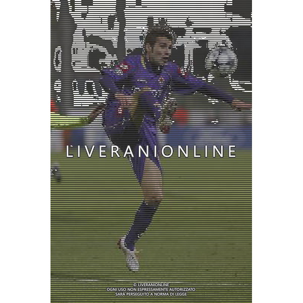 FIRENZE, 25 NOVEMBRE 2OO8 CHAMPIONS LEAGUE GIRONE ELIMINATORIO 2008 2009 FIORENTINA OLYMPIQUE LIONE NELLA FOTO: ADRIAN MUTU FOTO AG. A. LIVERANI SAS