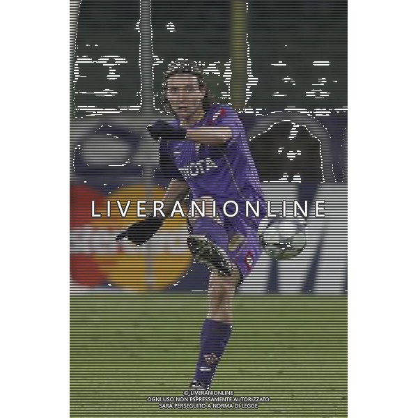 FIRENZE, 25 NOVEMBRE 2OO8 CHAMPIONS LEAGUE GIRONE ELIMINATORIO 2008 2009 FIORENTINA OLYMPIQUE LIONE NELLA FOTO: RICCARDO MONTOLIVO FOTO AG. A. LIVERANI SAS