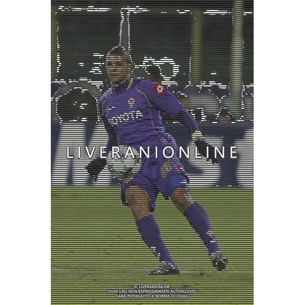 FIRENZE, 25 NOVEMBRE 2OO8 CHAMPIONS LEAGUE GIRONE ELIMINATORIO 2008 2009 FIORENTINA OLYMPIQUE LIONE NELLA FOTO: FELIPE MELO FOTO AG. A. LIVERANI SAS