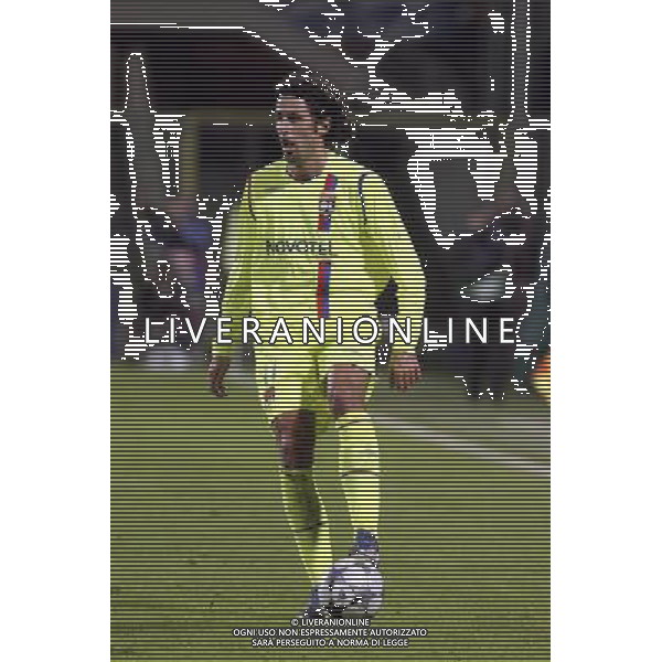 FIRENZE, 25 NOVEMBRE 2OO8 CHAMPIONS LEAGUE GIRONE ELIMINATORIO 2008 2009 FIORENTINA OLYMPIQUE LIONE NELLA FOTO: FABIO GROSSO FOTO AG. A. LIVERANI SAS