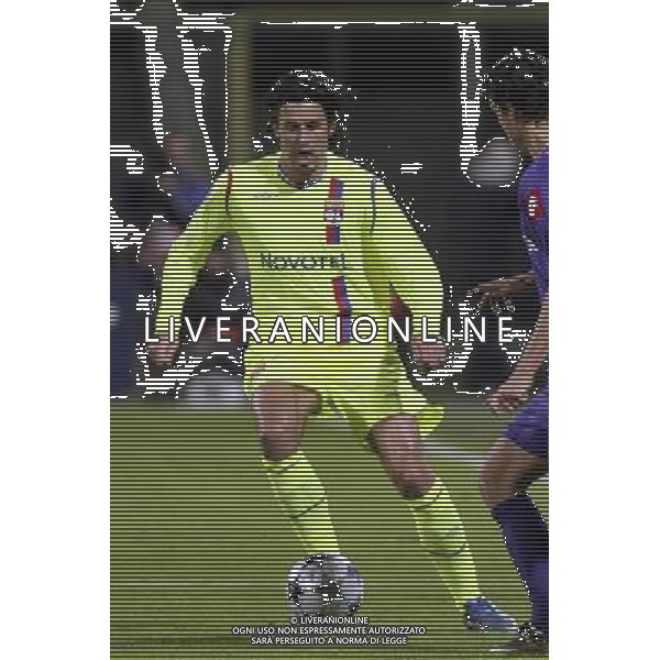 FIRENZE, 25 NOVEMBRE 2OO8 CHAMPIONS LEAGUE GIRONE ELIMINATORIO 2008 2009 FIORENTINA OLYMPIQUE LIONE NELLA FOTO: FABIO GROSSO FOTO AG. A. LIVERANI SAS