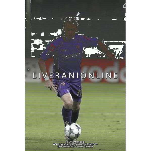 FIRENZE, 25 NOVEMBRE 2OO8 CHAMPIONS LEAGUE GIRONE ELIMINATORIO 2008 2009 FIORENTINA OLYMPIQUE LIONE NELLA FOTO: ALBERTO GILARDINO FOTO AG. A. LIVERANI SAS