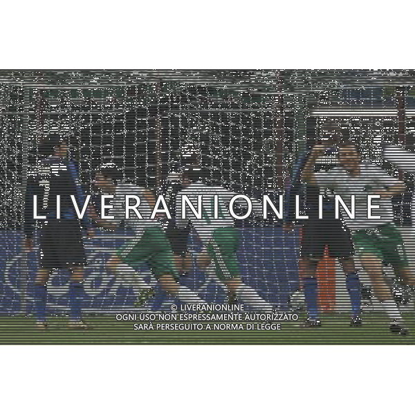 INTER - PANATHINAIKOS CHAMPIONS LEAGUE 26/11/2008 NELLA FOTO il gol di jose\' sarriegi del 0-1 FOTO MARCO LUZZANI-AG ALDO LIVERANI