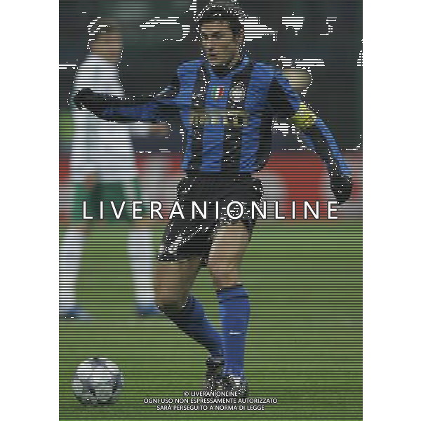 Milano 26-11-2008 champions league 2008/09 inter-panathinaikos 0:1 nella foto javier zanetti ph marco luzzani/ag aldo liverani s.a.s.