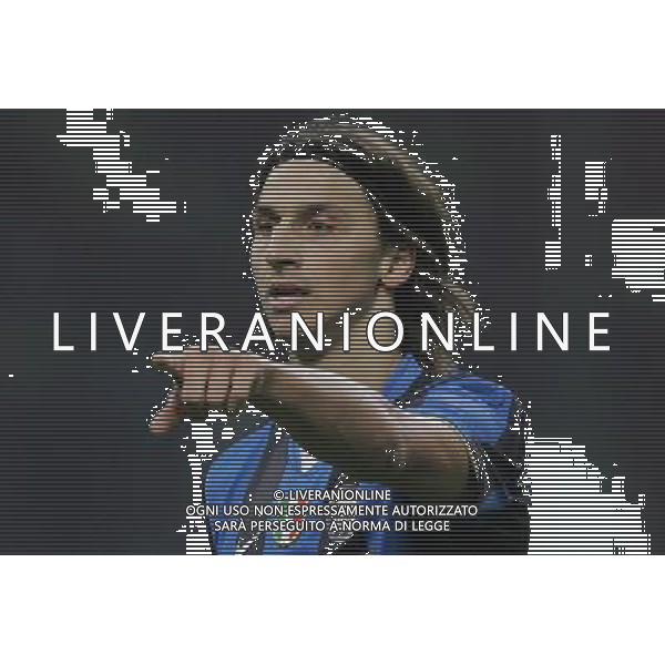 Milano 26-11-2008 champions league 2008/09 inter-panathinaikos 0:1 nella foto zlatan ibrahimovic ph marco luzzani/ag aldo liverani s.a.s.