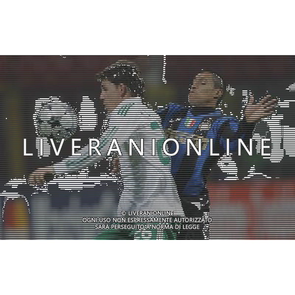 Milano 26-11-2008 champions league 2008/09 inter-panathinaikos 0:1 nella foto vangelis mantzios e ivan cordoba ph marco luzzani/ag aldo liverani s.a.s.