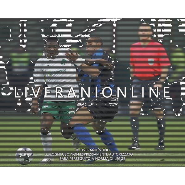 Milano 26-11-2008 champions league 2008/09 inter-panathinaikos 0:1 nella foto simao e adriano ph marco luzzani/ag aldo liverani s.a.s.