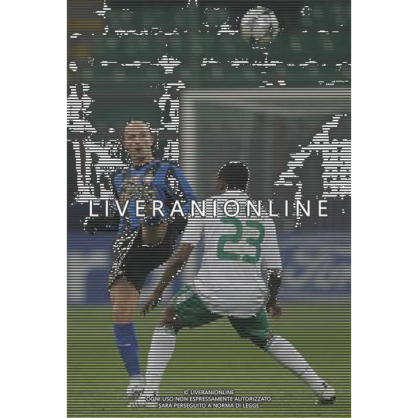 Milano 26-11-2008 champions league 2008/09 inter-panathinaikos 0:1 nella foto esteban cambiasso e simao ph marco luzzani/ag aldo liverani s.a.s.