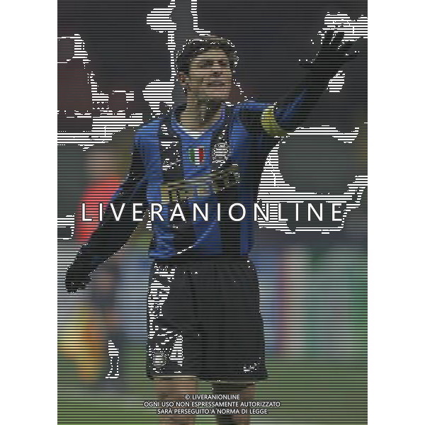 Milano 26-11-2008 champions league 2008/09 inter-panathinaikos 0:1 nella foto javier zanetti ph marco luzzani/ag aldo liverani s.a.s.
