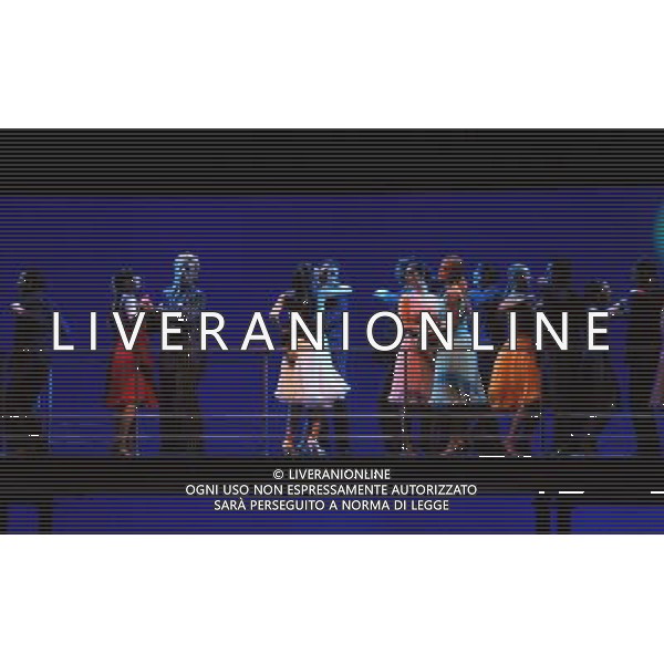 PRIMA TEATRALE DELLO SPETTACOLO: \' POVERI MA BELLI\' AL TEATRO SISTINA DI ROMA NELLA FOTO: BIANCA GUACCERO © MASSIMO BRUNI - AG. ALDO LIVERANI SAS