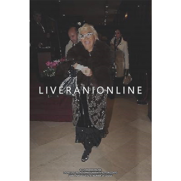 PRIMA TEATRALE DELLO SPETTACOLO: \' POVERI MA BELLI\' AL TEATRO SISTINA DI ROMA NELLA FOTO: LINA WERTMULLER © MASSIMO BRUNI - AG. ALDO LIVERANI SAS